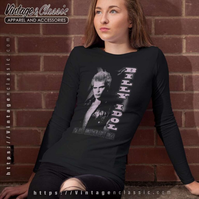 Billy Idol Lost Angel Long Sleeve Tee Billy Idol Lost Angel Long Sleeve Tee