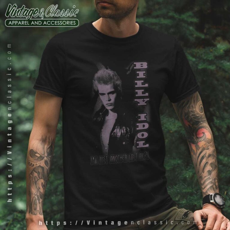 Billy Idol Lost Angel T Shirt Billy Idol Lost Angel T Shirt