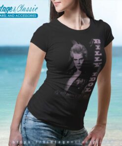 Billy Idol Lost Angel Women TShirt