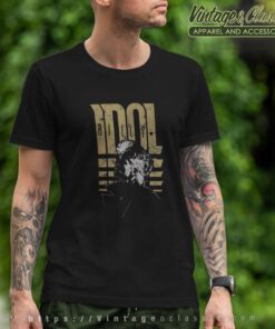 Billy Idol Profile T Shirt