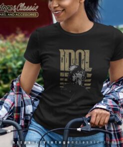Billy Idol Profile Women TShirt