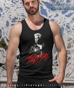 Billy Idol Rebel Yell Portrait Tank Top Racerback