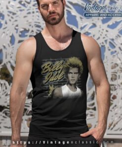 Billy Idol Spiked Hair Portrait Tank Top Racerback