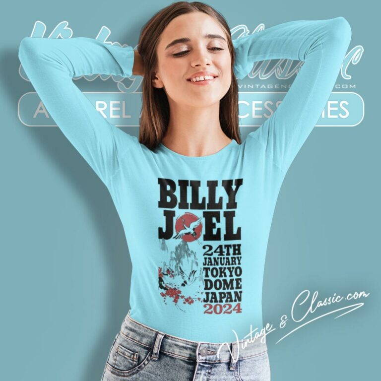 Billy Joe Shirt 2024 Tokyo Dome Japan Poster Long Sleeve Tee Billy Joe Shirt 2024 Tokyo Dome Japan Poster Long Sleeve Tee