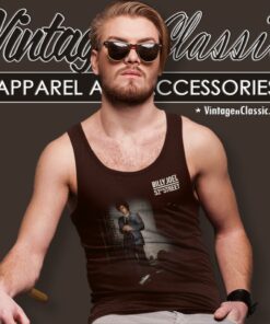 Billy Joel 52nd Street Album Tank Top Racerback