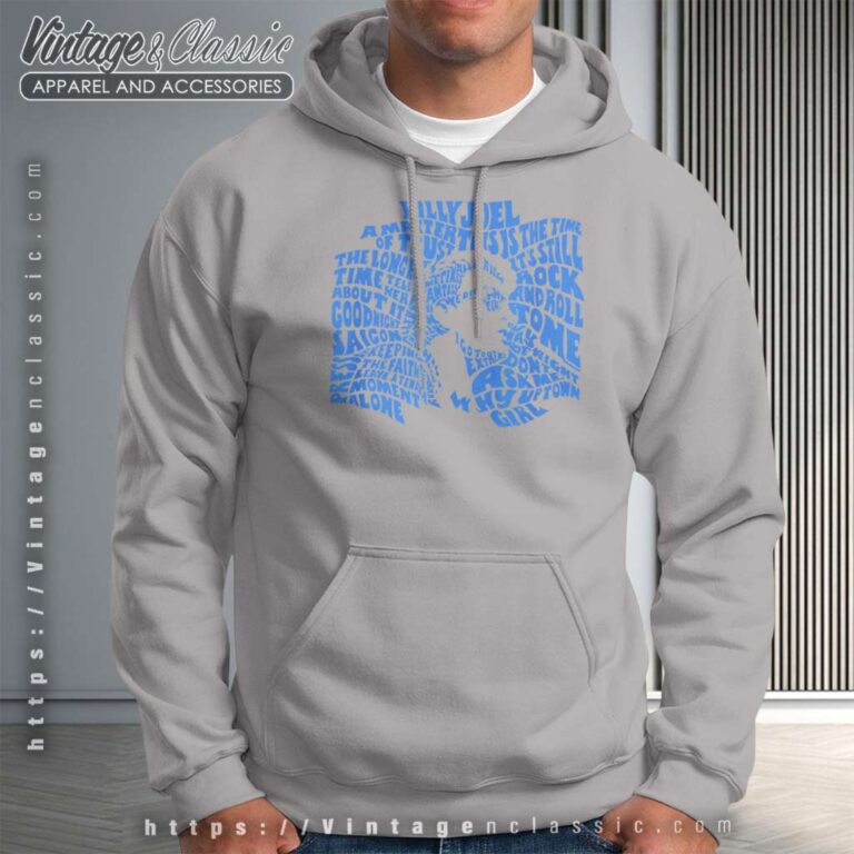Billy Joel All The Songs Hoodie Billy Joel All The Songs Hoodie