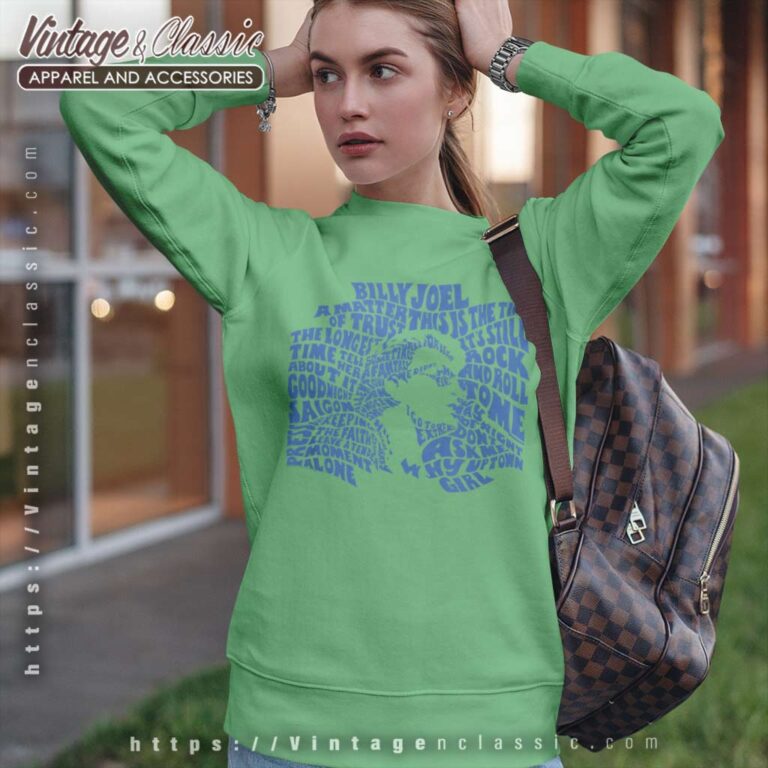 Billy Joel All The Songs Sweatshirt Billy Joel All The Songs Sweatshirt