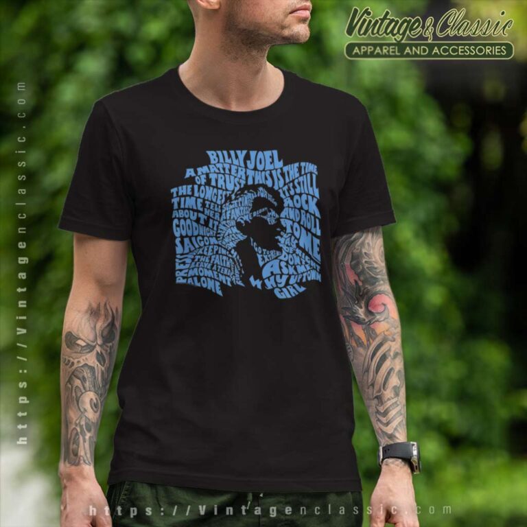 Billy Joel All The Songs T Shirt Billy Joel All The Songs T Shirt