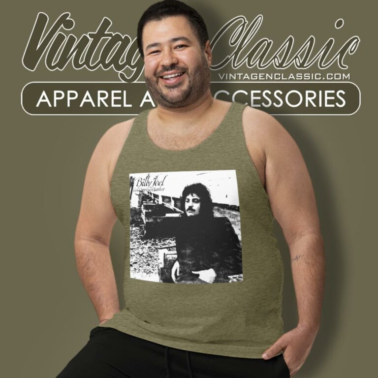 Billy Joel Cold Spring Harbor Tank Top Racerback Billy Joel Cold Spring Harbor Tank Top Racerback