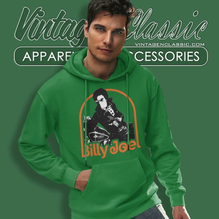 Billy Joel Frame Yellow Hoodie Billy Joel Frame Yellow Hoodie