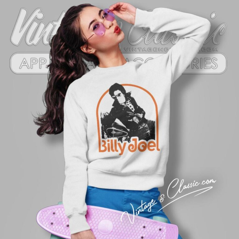 Billy Joel Frame Yellow Sweatshirt Billy Joel Frame Yellow Sweatshirt