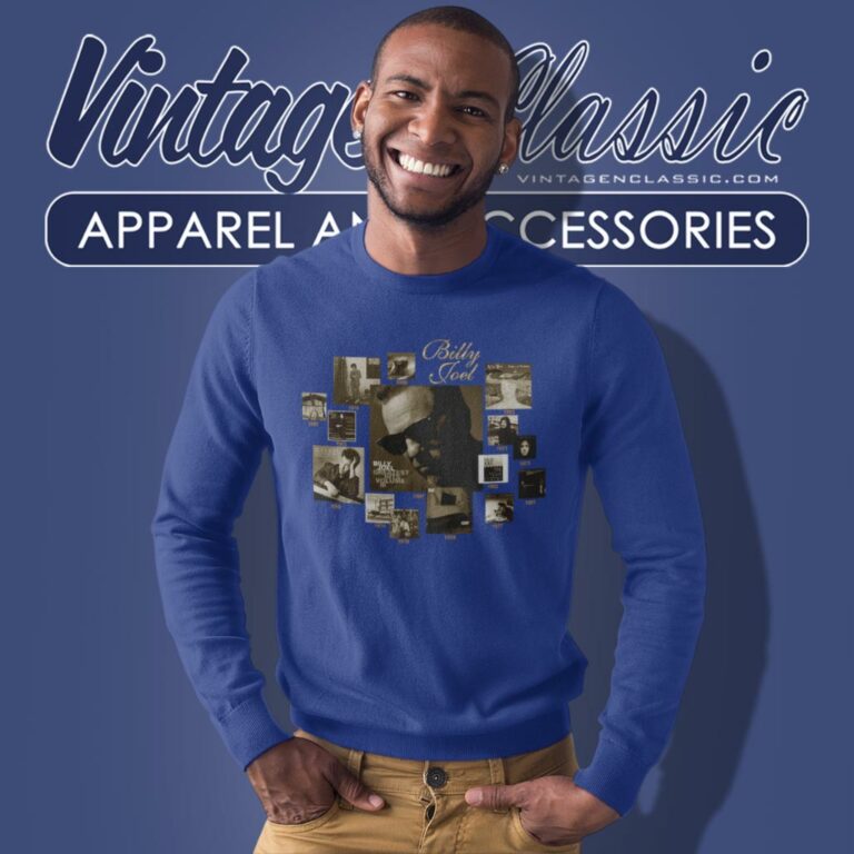 Billy Joel Greatest Hits Sweatshirt Billy Joel Greatest Hits Sweatshirt