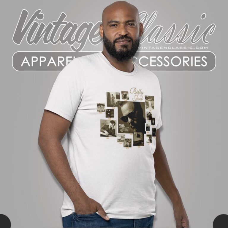 Billy Joel Greatest Hits T Shirt Billy Joel Greatest Hits T Shirt