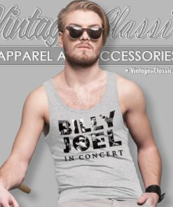Billy Joel In Concert Tank Top Racerback