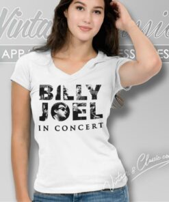 Billy Joel In Concert V Neck TShirt