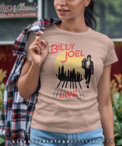 Billy Joel Live In The City Women TShirt
