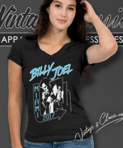 Billy Joel Miami 2017 V Neck TShirt
