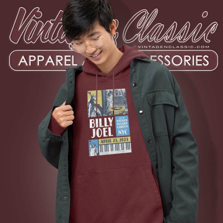 Billy Joel Msg Event In New York Hoodie Billy Joel Msg Event In New York Hoodie