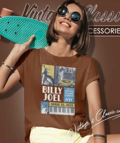 Billy Joel Msg Event In New York Women TShirt