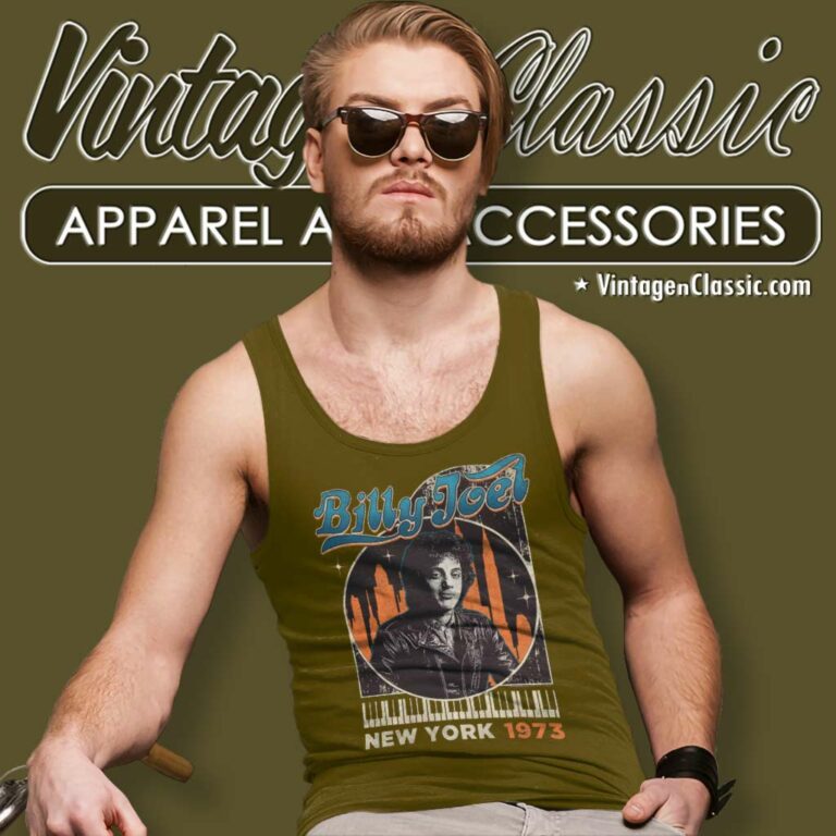 Billy Joel Shirt Billy Joel New York 1973 Tank Top Racerback Billy Joel Shirt Billy Joel New York 1973 Tank Top Racerback
