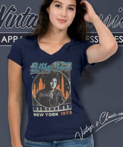 Billy Joel Shirt Billy Joel New York 1973 V Neck TShirt