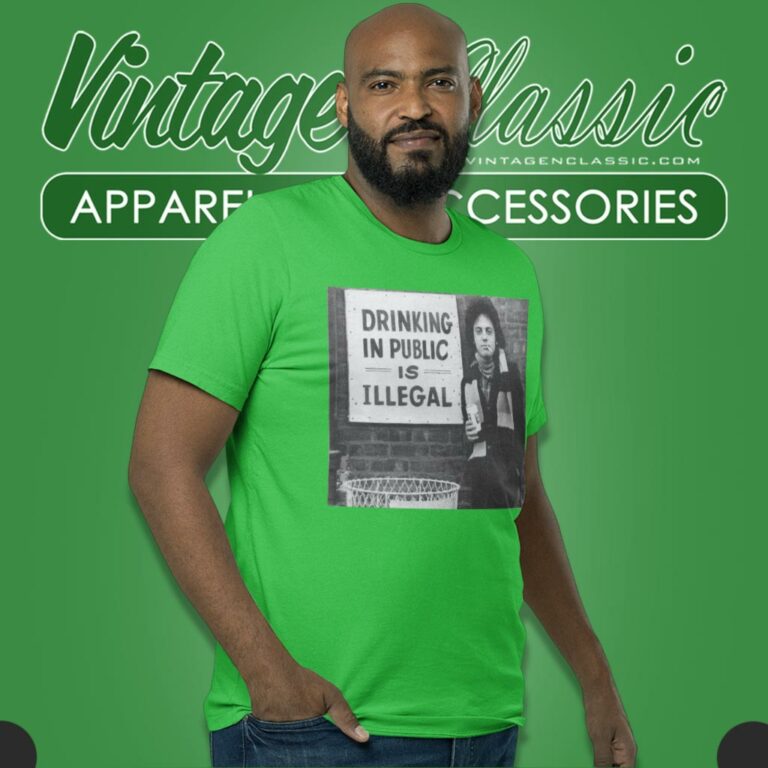 Billy Joel Shirt Drinking In Public Is Illegal T Shirt Billy Joel Shirt Drinking In Public Is Illegal T Shirt