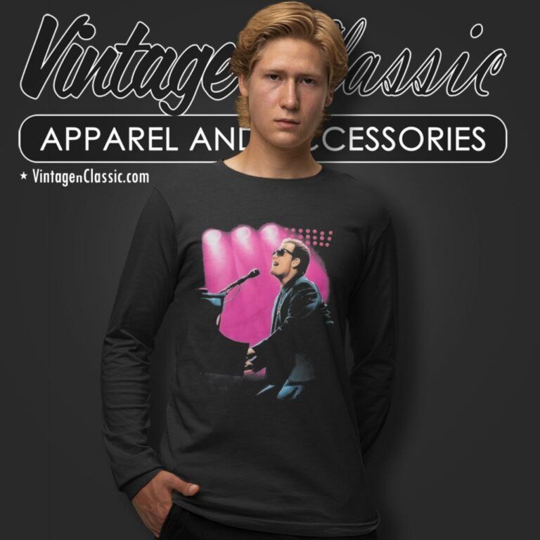 Billy Joel Shirt Heart And Soul Tour Long Sleeve Tee Billy Joel Shirt Heart And Soul Tour Long Sleeve Tee