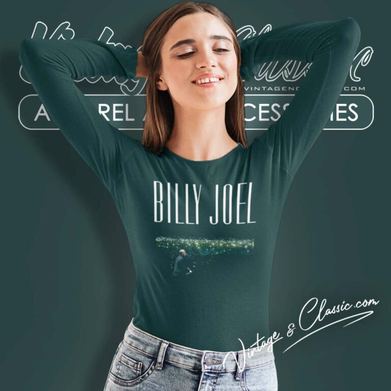 Billy Joel Shirt Live Photo 2023 Itinerary Long Sleeve Tee Billy Joel Shirt Live Photo 2023 Itinerary Long Sleeve Tee