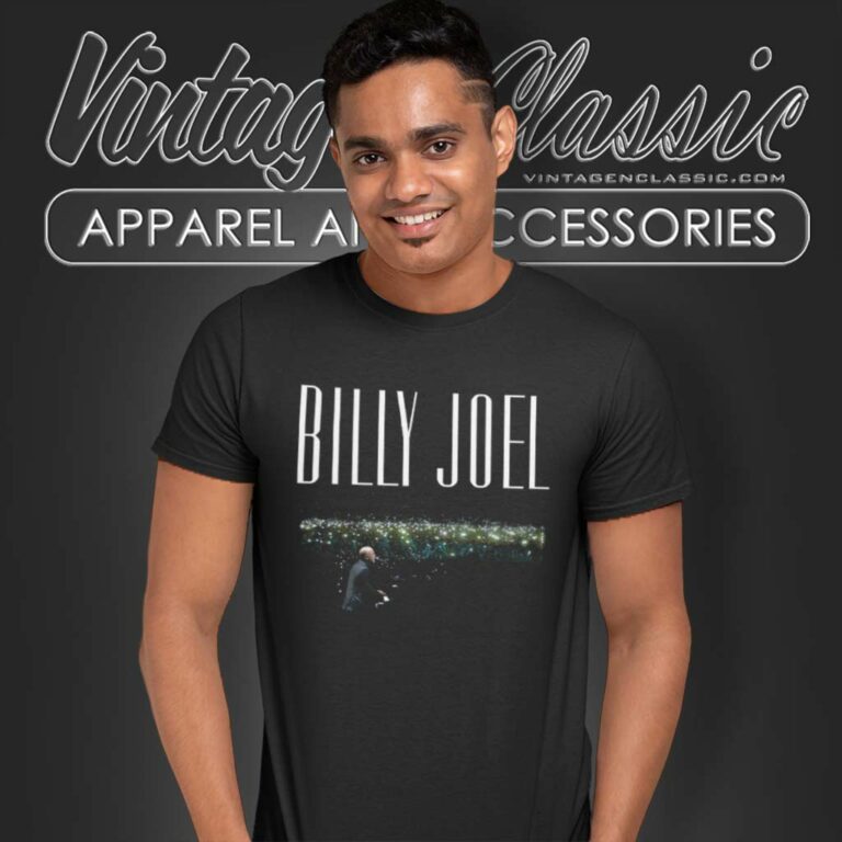 Billy Joel Shirt Live Photo 2023 Itinerary T Shirt Billy Joel Shirt Live Photo 2023 Itinerary T Shirt