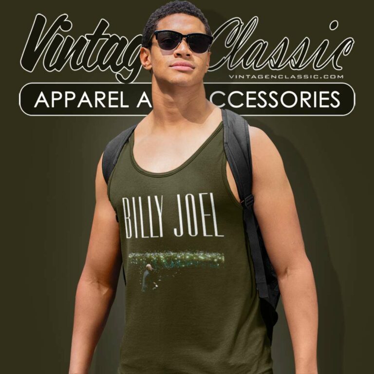 Billy Joel Shirt Live Photo 2023 Itinerary Tank Top Racerback Billy Joel Shirt Live Photo 2023 Itinerary Tank Top Racerback