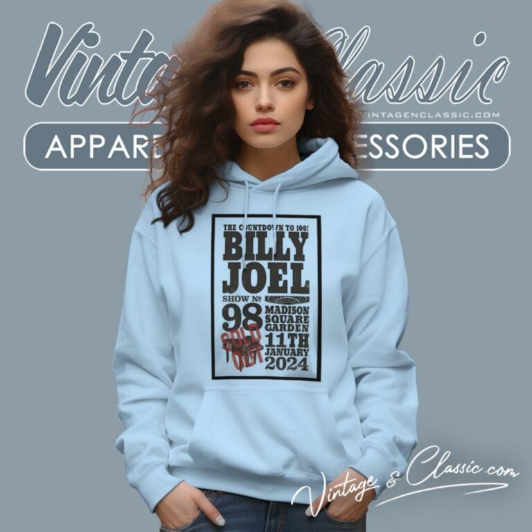 Billy Joel Shirt Madison Square Garden New York Ny January 11 2024 Hoodie Billy Joel Shirt Madison Square Garden New York Ny January 11 2024 Hoodie