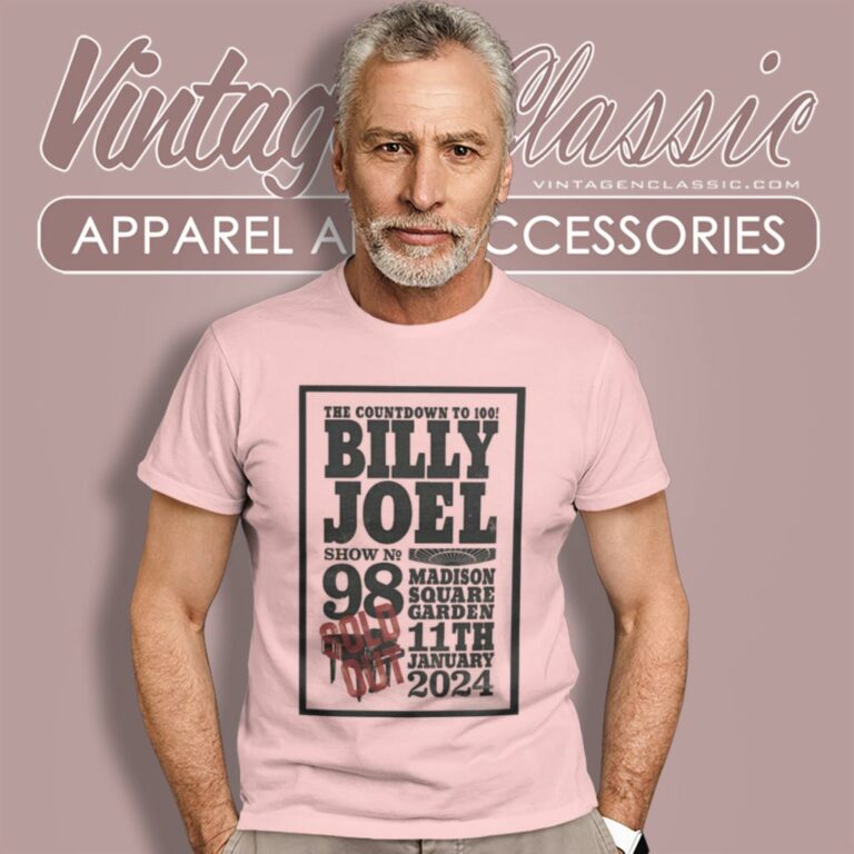 Billy Joel Shirt Madison Square Garden New York Ny January 11 2024 T Shirt Billy Joel Shirt Madison Square Garden New York Ny January 11 2024 T Shirt