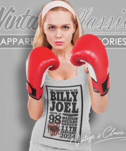 Billy Joel Shirt Madison Square Garden New York Ny January 11 2024 Tank Top Racerback