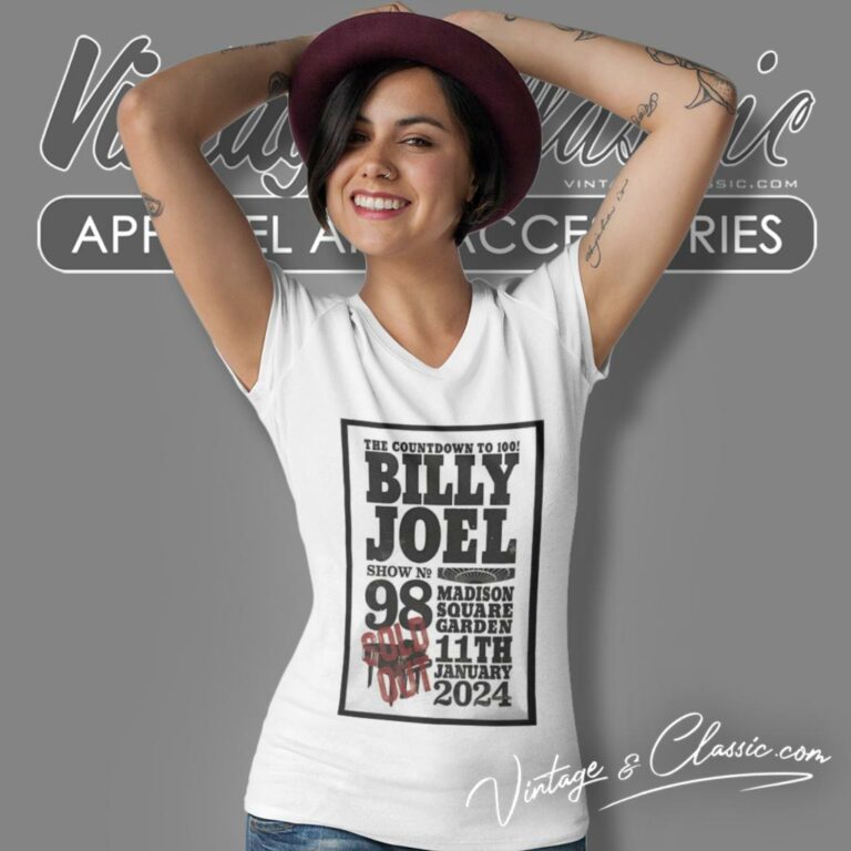 Billy Joel Shirt Madison Square Garden New York Ny January 11 2024 V Neck TShirt Billy Joel Shirt Madison Square Garden New York Ny January 11 2024 V Neck TShirt