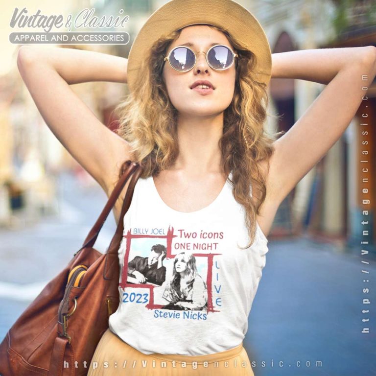 Billy Joel Stevie Nicks Tour 2023 Tank Top Racerback Billy Joel Stevie Nicks Tour 2023 Tank Top Racerback