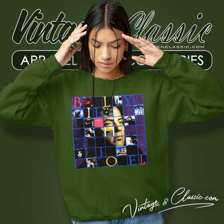 Billy Joel Storm Front Tour Sweatshirt Billy Joel Storm Front Tour Sweatshirt