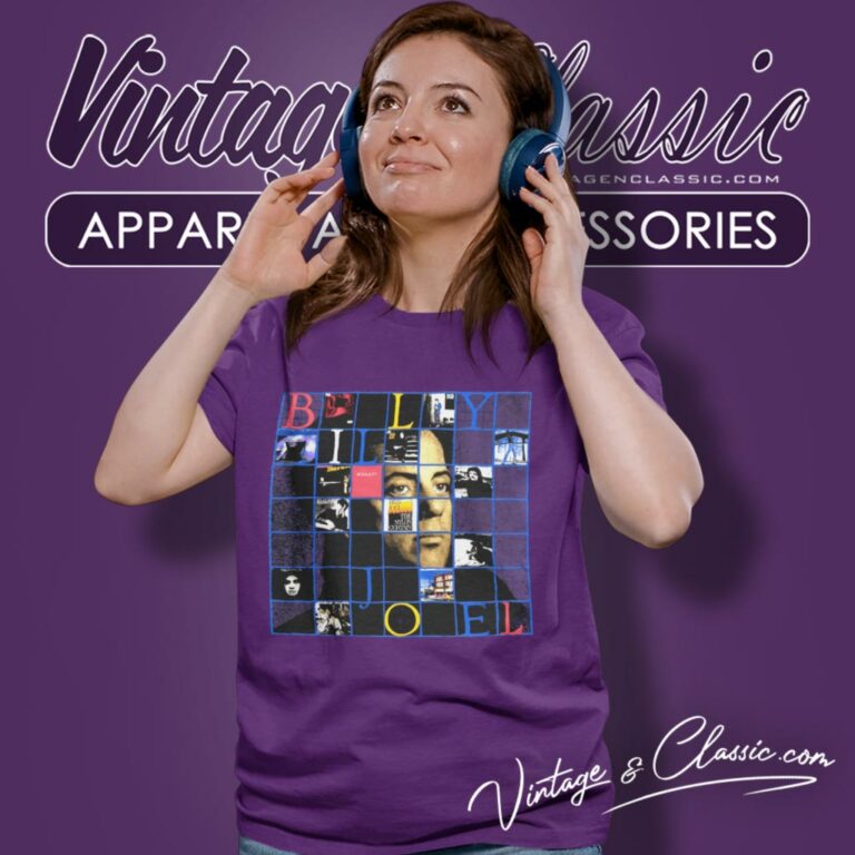 Billy Joel Storm Front Tour Women T Shirt Billy Joel Storm Front Tour Women T Shirt