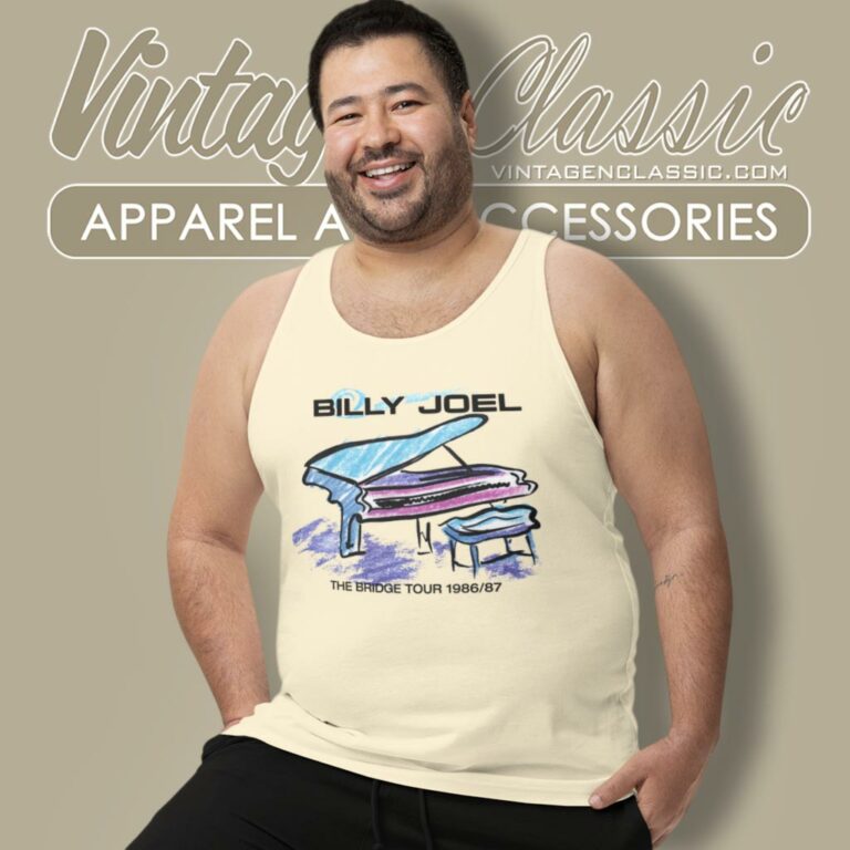 Billy Joel The Bridge Tank Top Racerback Billy Joel The Bridge Tank Top Racerback