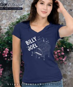 Billy Joel The Keys V Neck TShirt