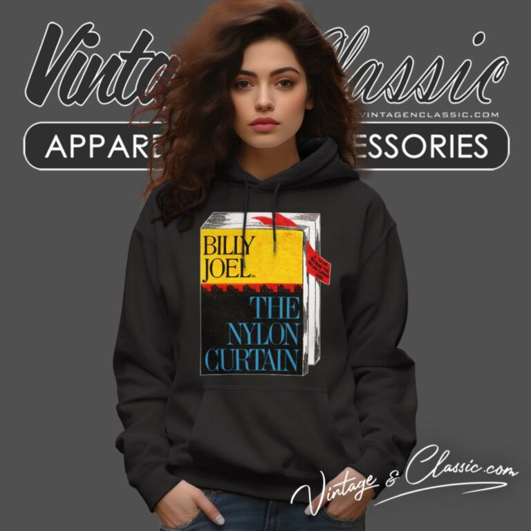 Billy Joel The Nylon Curtain Hoodie Billy Joel The Nylon Curtain Hoodie