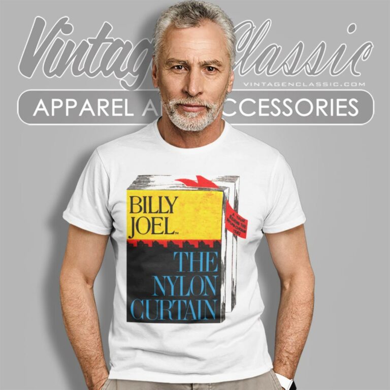 Billy Joel The Nylon Curtain T Shirt Billy Joel The Nylon Curtain T Shirt