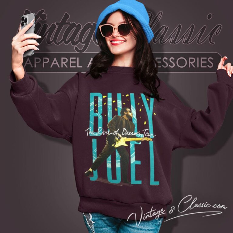 Billy Joel The River Of Dreams Sweatshirt Billy Joel The River Of Dreams Sweatshirt