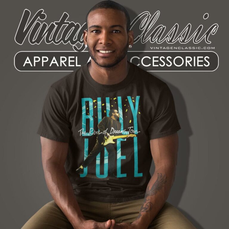 Billy Joel The River Of Dreams T Shirt Billy Joel The River Of Dreams T Shirt