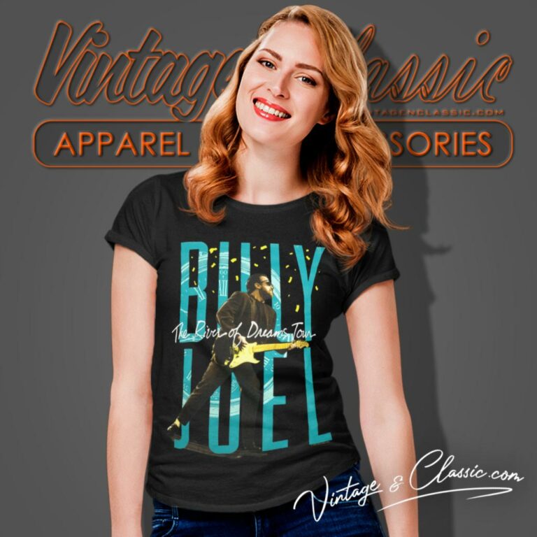 Billy Joel The River Of Dreams Women T Shirt Billy Joel The River Of Dreams Women T Shirt