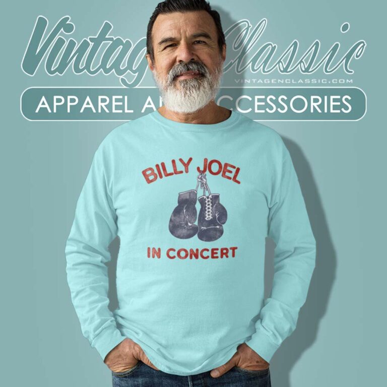 Billy Joel The Stranger Shirt In Concert Long Sleeve Tee Billy Joel The Stranger Shirt In Concert Long Sleeve Tee