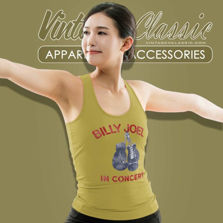 Billy Joel The Stranger Shirt In Concert Tank Top Racerback Billy Joel The Stranger Shirt In Concert Tank Top Racerback