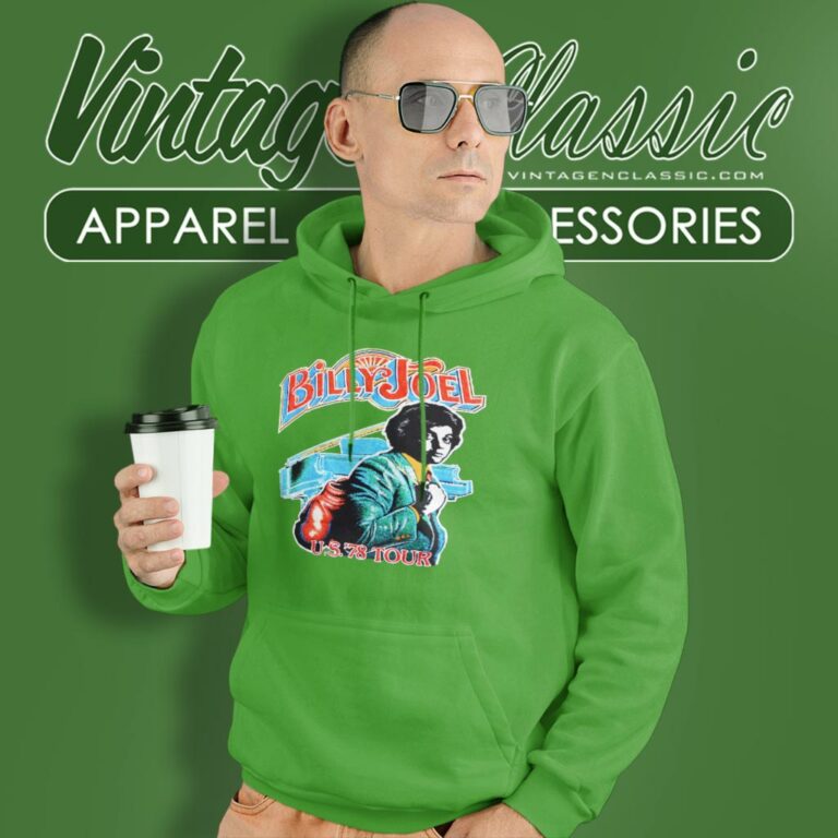 Billy Joel Usa 78 Tour Hoodie Billy Joel Usa 78 Tour Hoodie