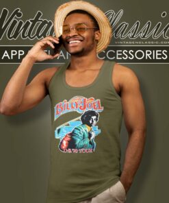Billy Joel Usa 78 Tour Tank Top Racerback