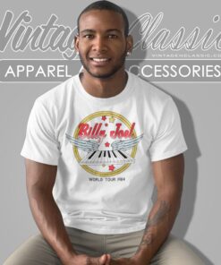 Billy Joel World Tour 1984 T Shirt