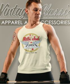 Billy Joel World Tour 1984 Tank Top Racerback
